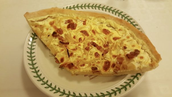 Francoska pita (quiche lorraine)