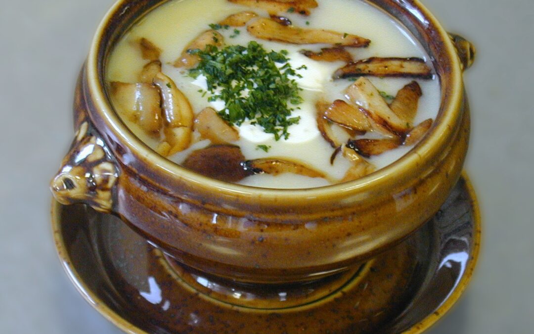 Kuhajmo BIO: Gobova juha s krompirjem in smetano